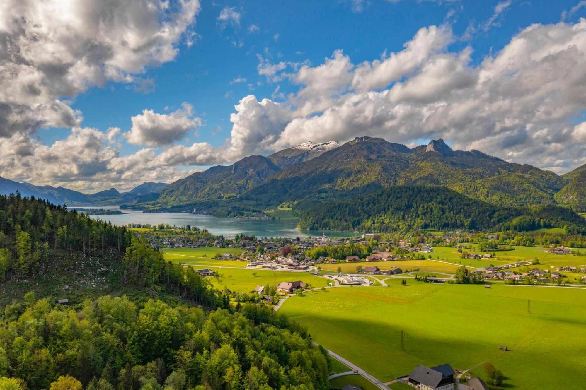 Suite Apartment Modern Getaway - Neu Renoviert - Strobl Am Wolfgangsee Esterno foto
