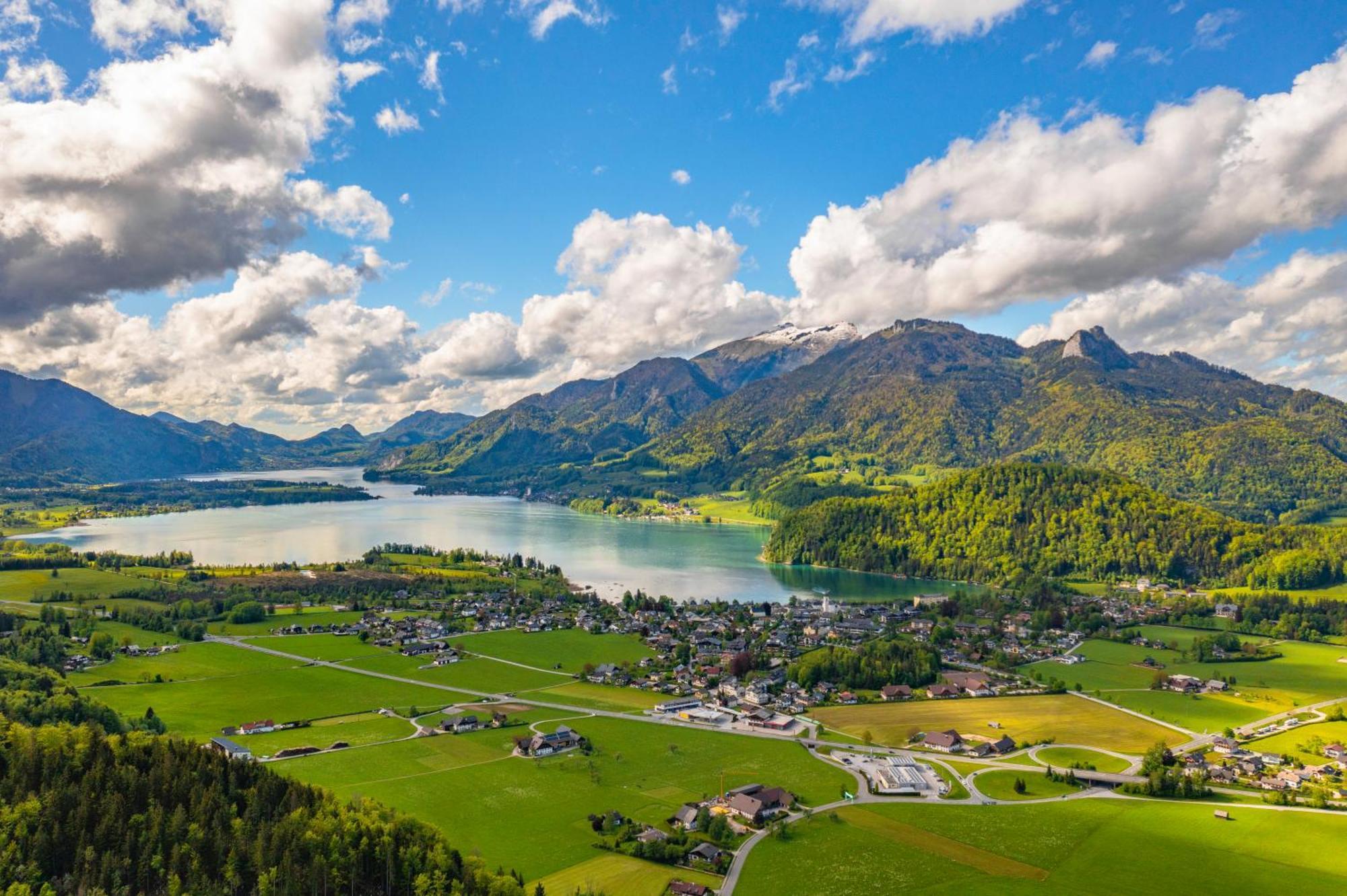 Suite Apartment Modern Getaway - Neu Renoviert - Strobl Am Wolfgangsee Esterno foto
