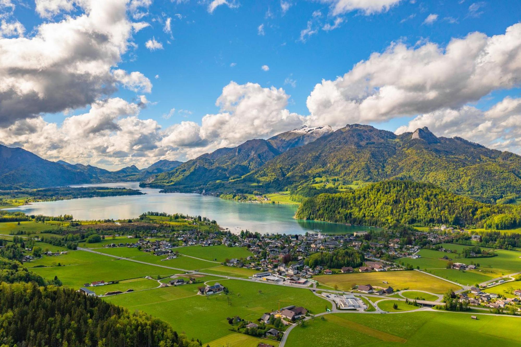 Suite Apartment Modern Getaway - Neu Renoviert - Strobl Am Wolfgangsee Esterno foto