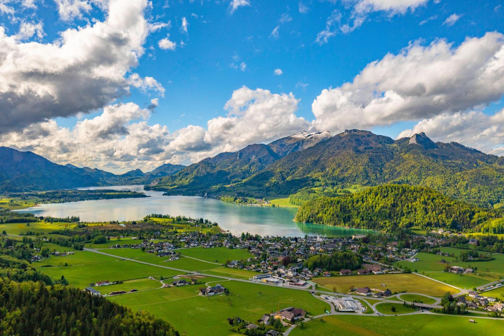 Suite Apartment Modern Getaway - Neu Renoviert - Strobl Am Wolfgangsee Esterno foto