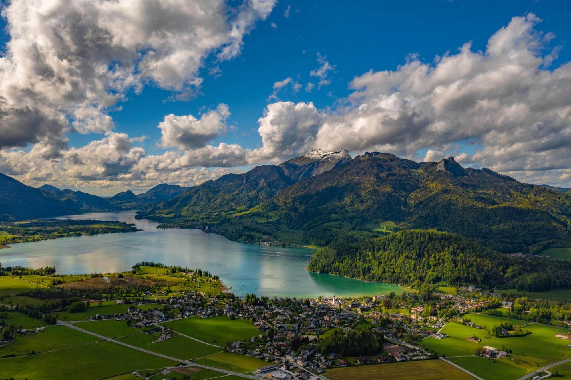 Suite Apartment Modern Getaway - Neu Renoviert - Strobl Am Wolfgangsee Esterno foto