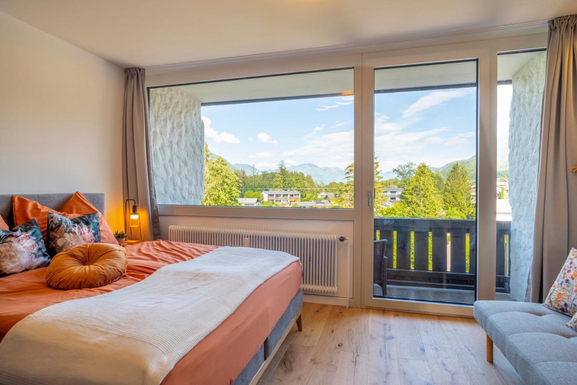 Suite Apartment Modern Getaway - Neu Renoviert - Strobl Am Wolfgangsee Esterno foto